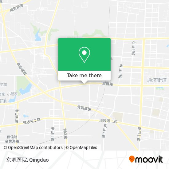 京源医院 map