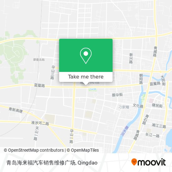青岛海来福汽车销售维修广场 map