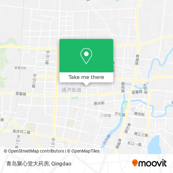 青岛聚心堂大药房 map