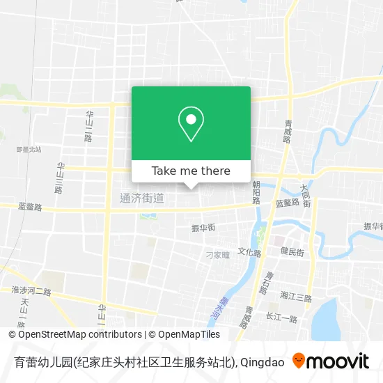 育蕾幼儿园(纪家庄头村社区卫生服务站北) map