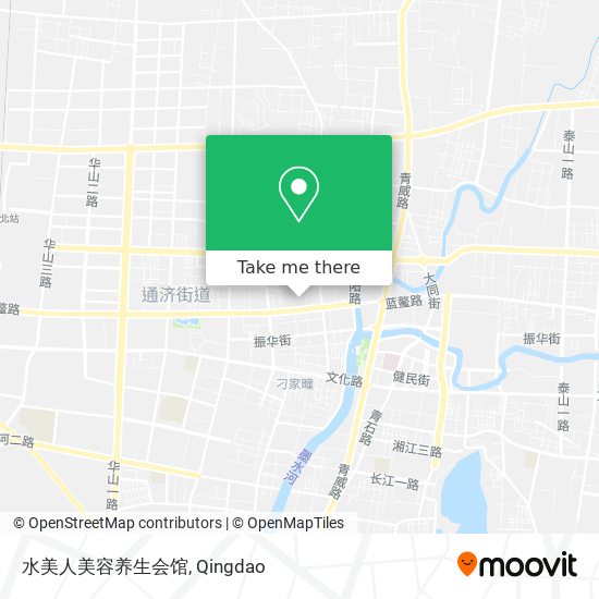 水美人美容养生会馆 map