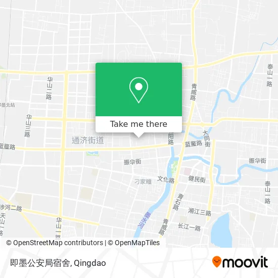 即墨公安局宿舍 map