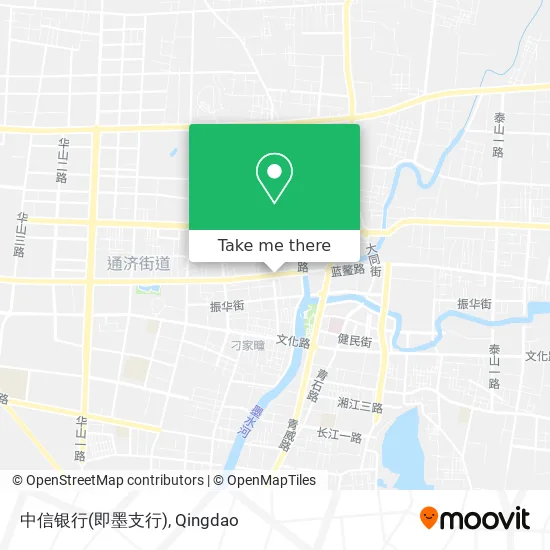 中信银行(即墨支行) map