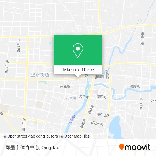 即墨市体育中心 map