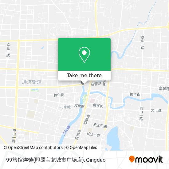99旅馆连锁(即墨宝龙城市广场店) map