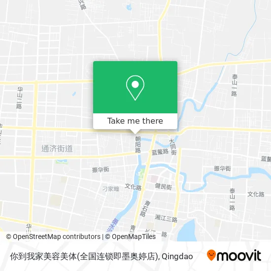 你到我家美容美体(全国连锁即墨奥婷店) map
