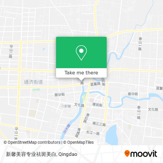 新馨美容专业祛斑美白 map