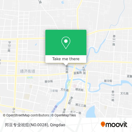 邦豆专业祛痘(NO.0028) map