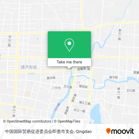 中国国际贸易促进委员会即墨市支会 map