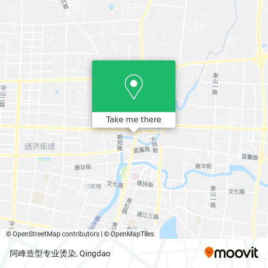 阿峰造型专业烫染 map