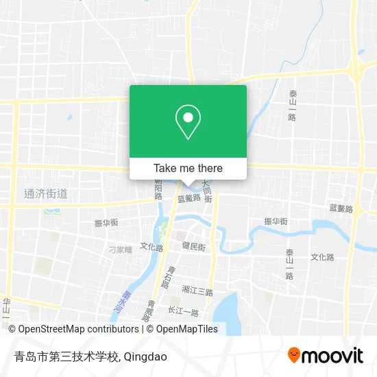 青岛市第三技术学校 map