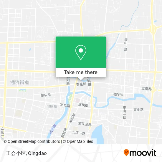 工会小区 map