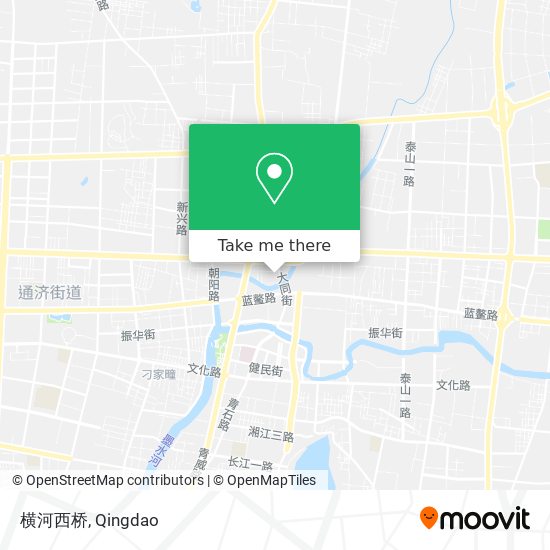 横河西桥 map