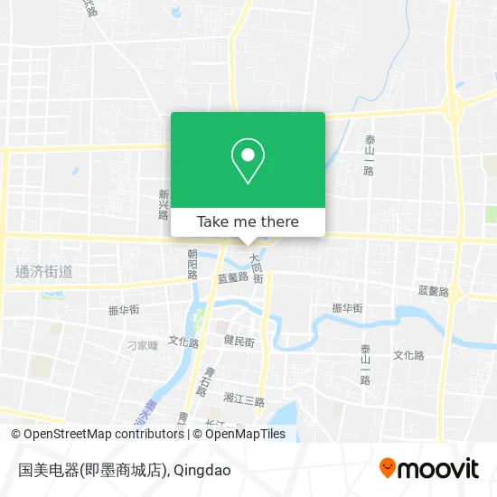 国美电器(即墨商城店) map