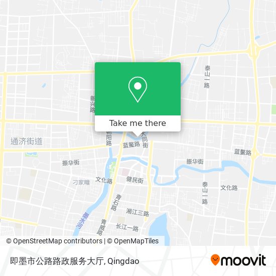 即墨市公路路政服务大厅 map