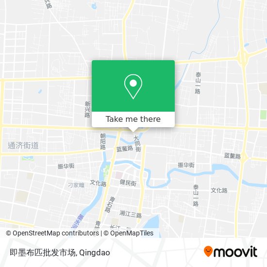 即墨布匹批发市场 map