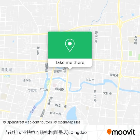 苗钦祖专业祛痘连锁机构(即墨店) map