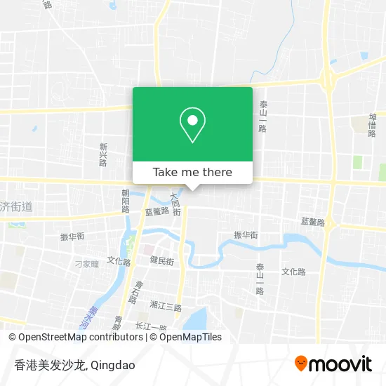 香港美发沙龙 map