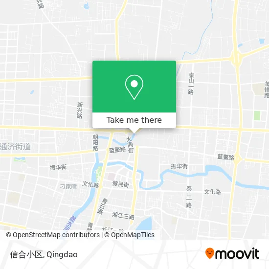 信合小区 map