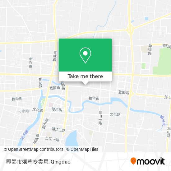 即墨市烟草专卖局 map