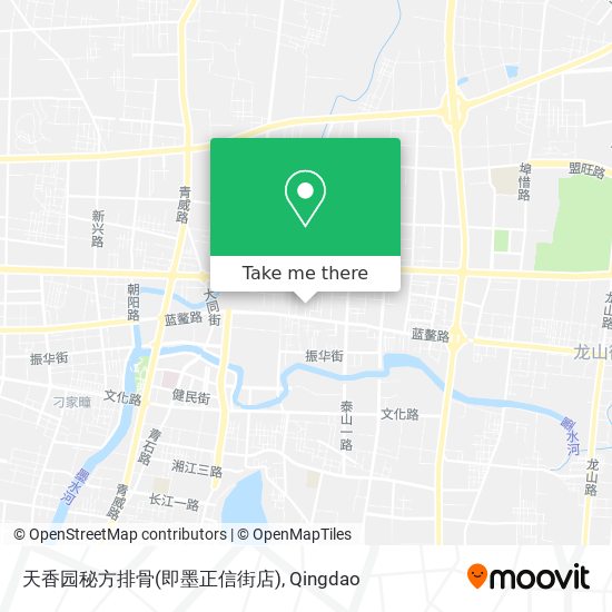 天香园秘方排骨(即墨正信街店) map