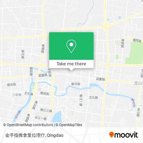 金手指推拿复位理疗 map
