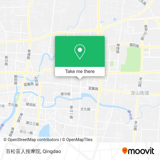 百松盲人按摩院 map
