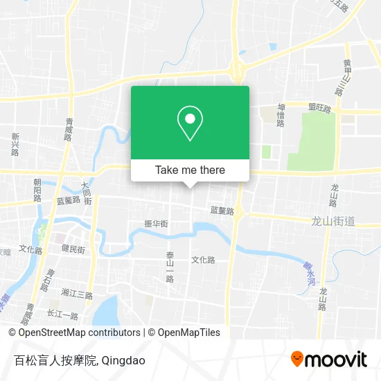 百松盲人按摩院 map