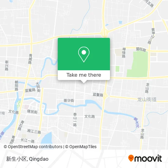 新生小区 map