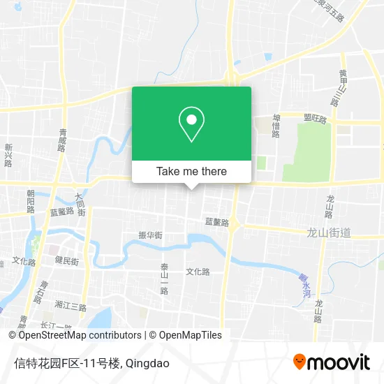信特花园F区-11号楼 map
