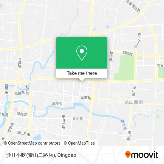 沙县小吃(泰山二路店) map