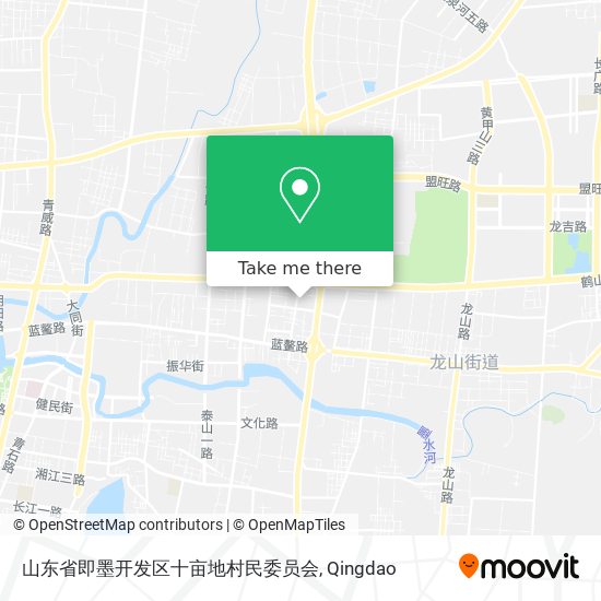 山东省即墨开发区十亩地村民委员会 map