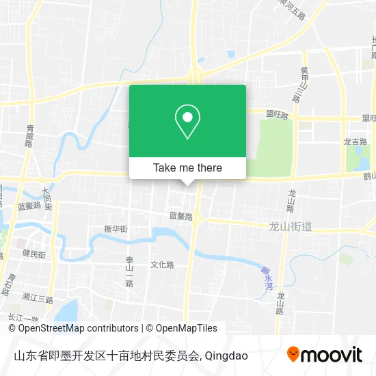 山东省即墨开发区十亩地村民委员会 map