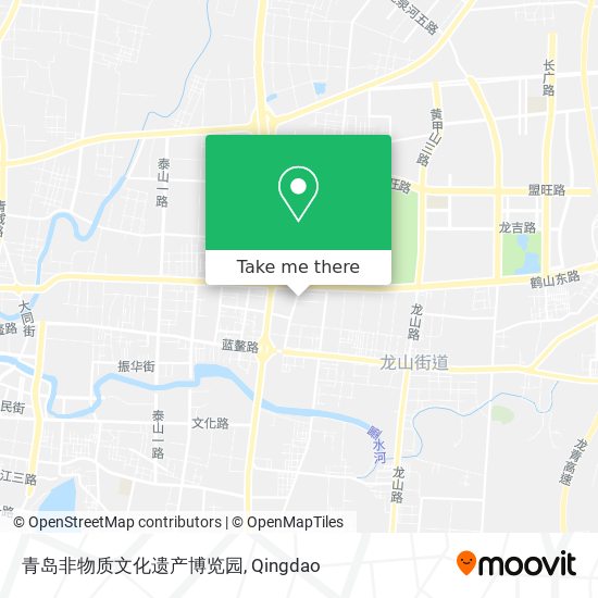 青岛非物质文化遗产博览园 map