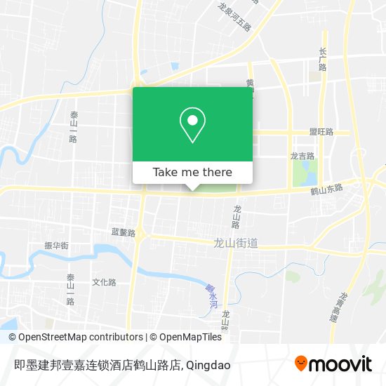 即墨建邦壹嘉连锁酒店鹤山路店 map