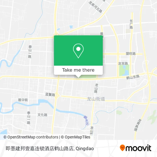 即墨建邦壹嘉连锁酒店鹤山路店 map