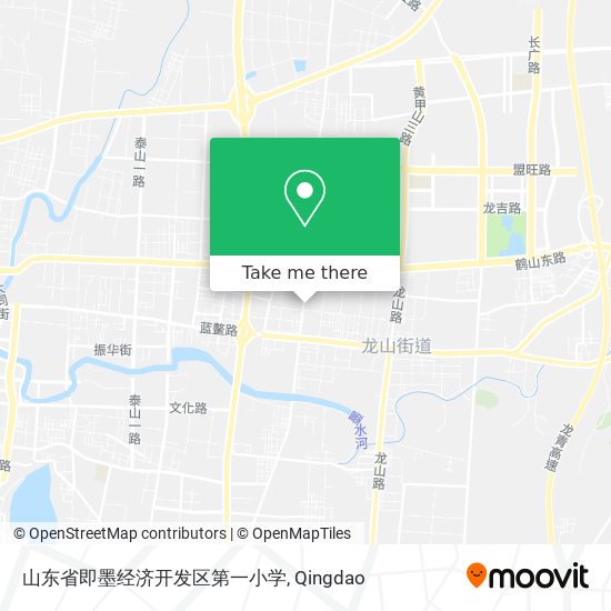 山东省即墨经济开发区第一小学 map