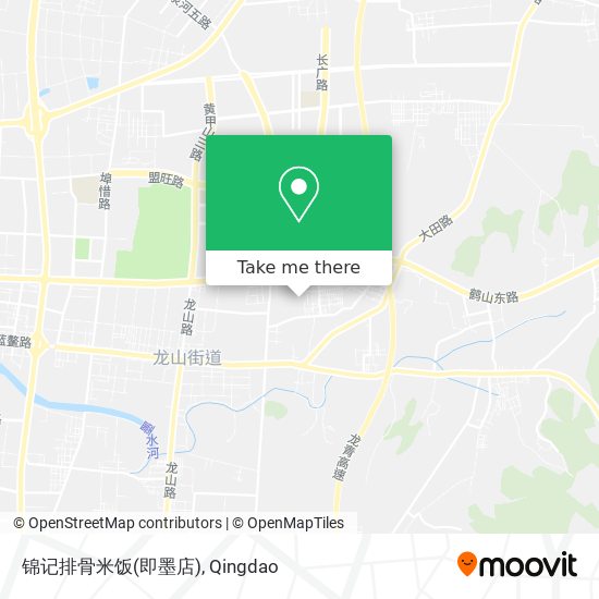 锦记排骨米饭(即墨店) map