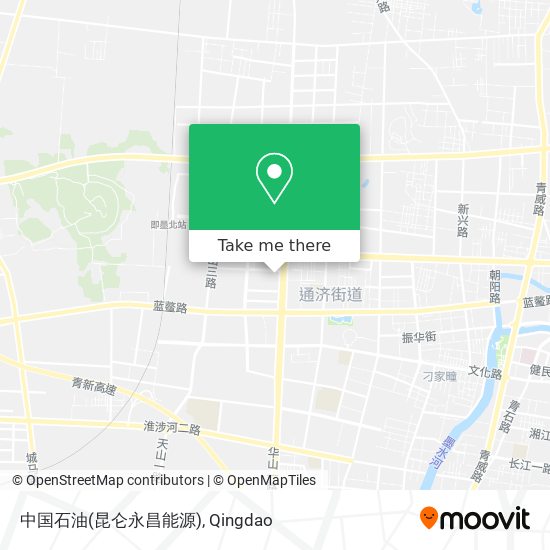中国石油(昆仑永昌能源) map