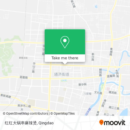 红红大锅串麻辣烫 map