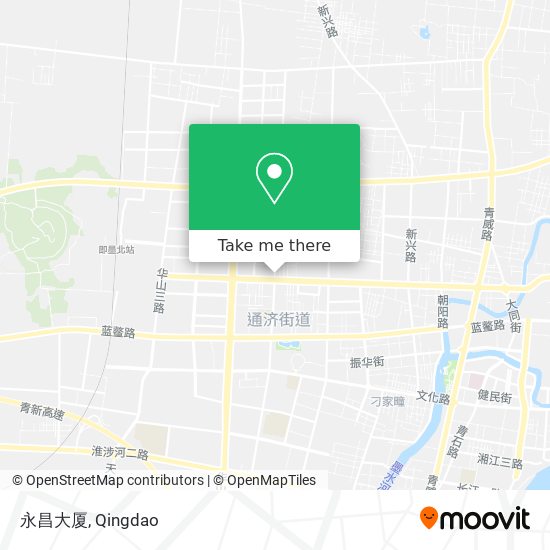 永昌大厦 map