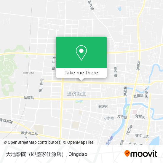 大地影院（即墨家佳源店） map