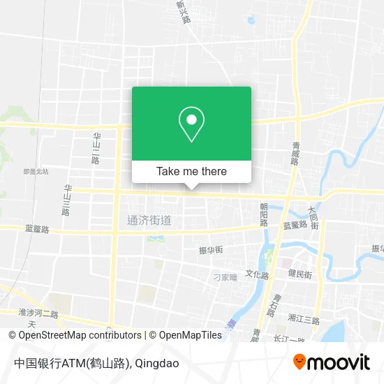 中国银行ATM(鹤山路) map