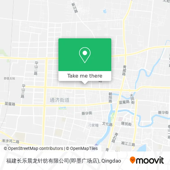 福建长乐晨龙针纺有限公司(即墨广场店) map