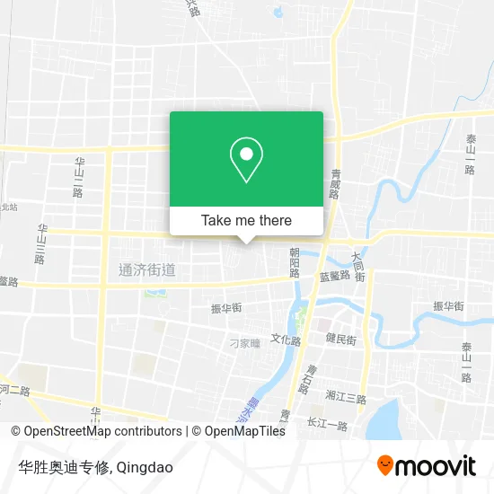 华胜奥迪专修 map