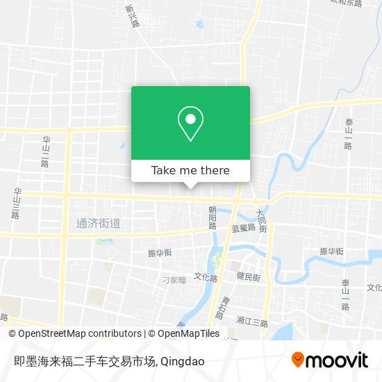 即墨海来福二手车交易市场 map