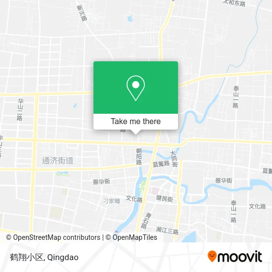 鹤翔小区 map