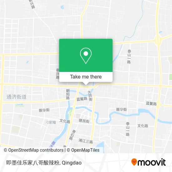 即墨佳乐家八哥酸辣粉 map