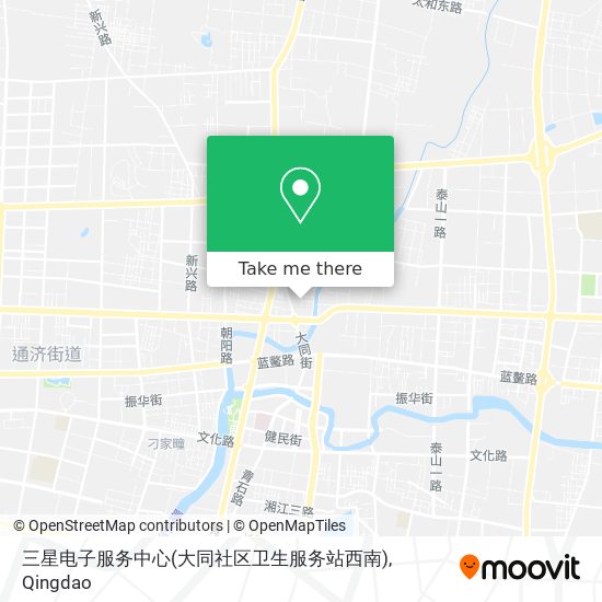 三星电子服务中心(大同社区卫生服务站西南) map