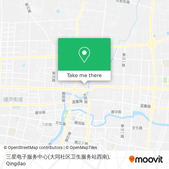 三星电子服务中心(大同社区卫生服务站西南) map